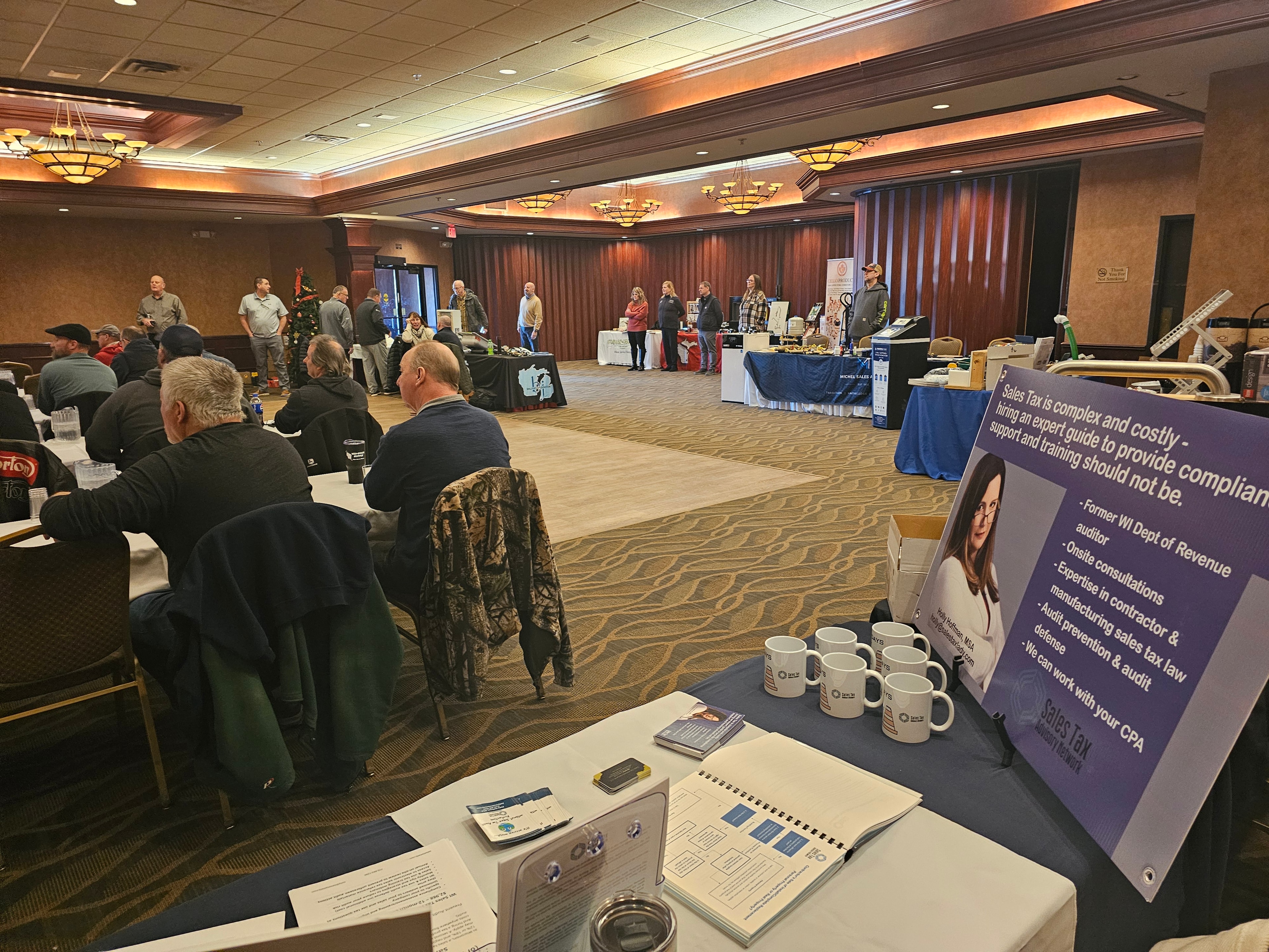 Holly at Mid-State Supply Education Days event